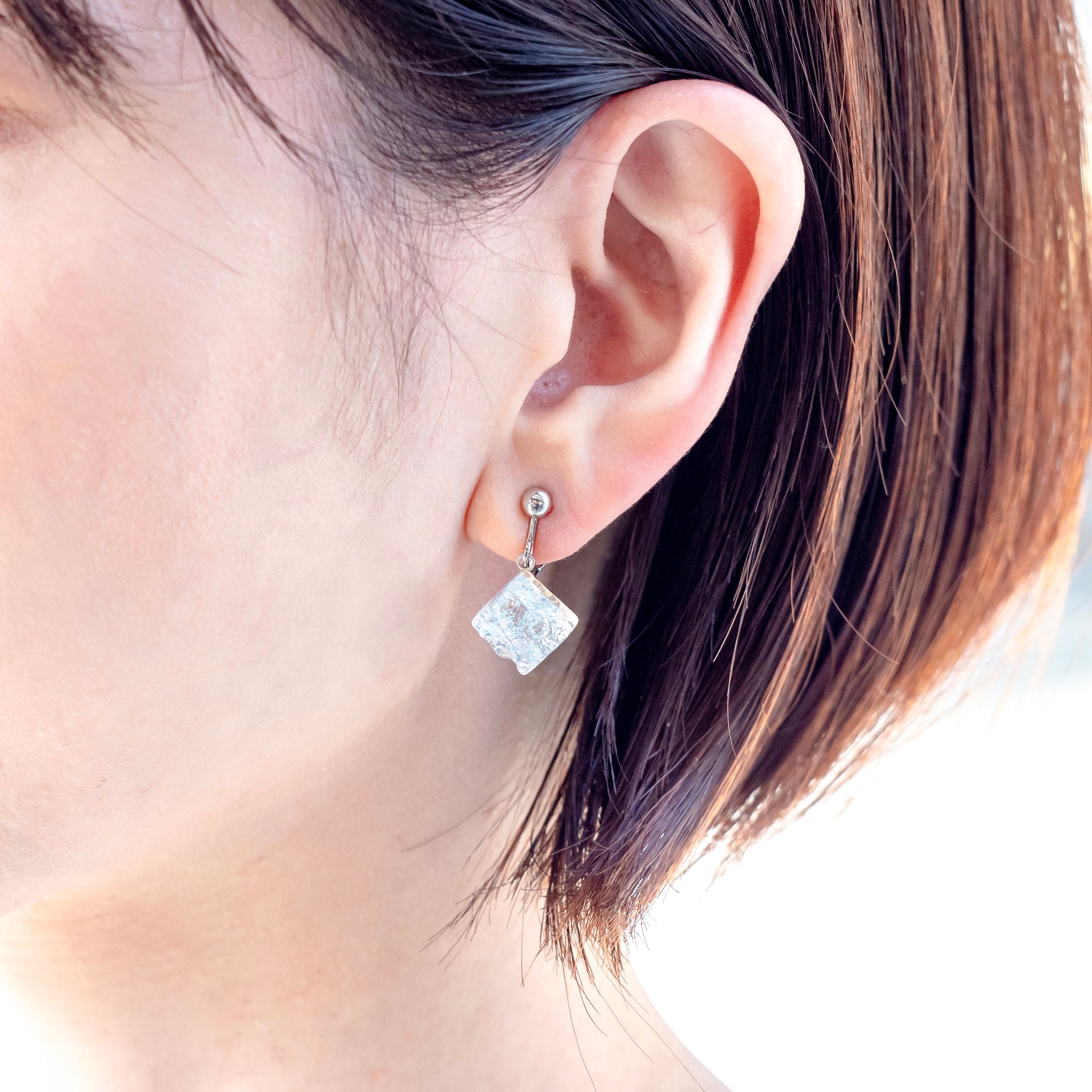 リフレクト イヤリング ホワイト