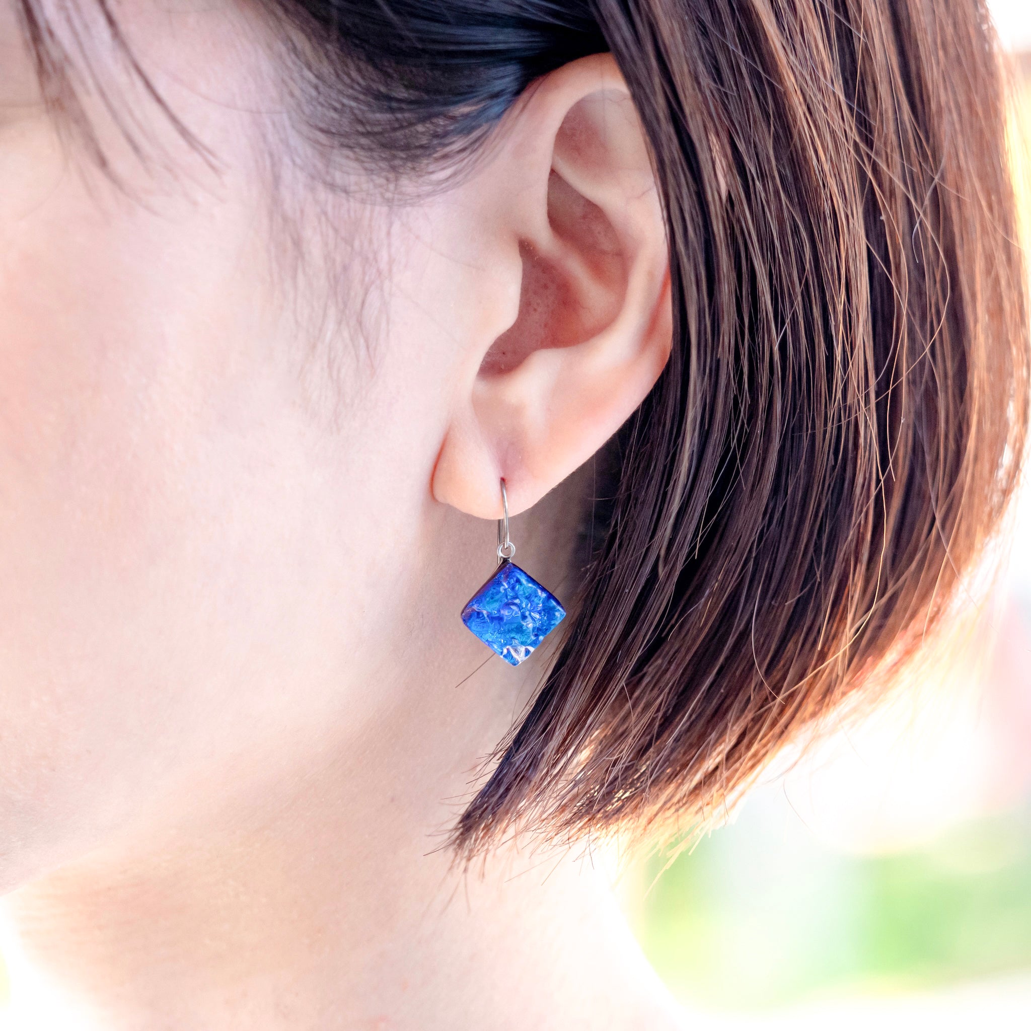 リフレクト ピアス (スイング・スタッズ) ディープブルー