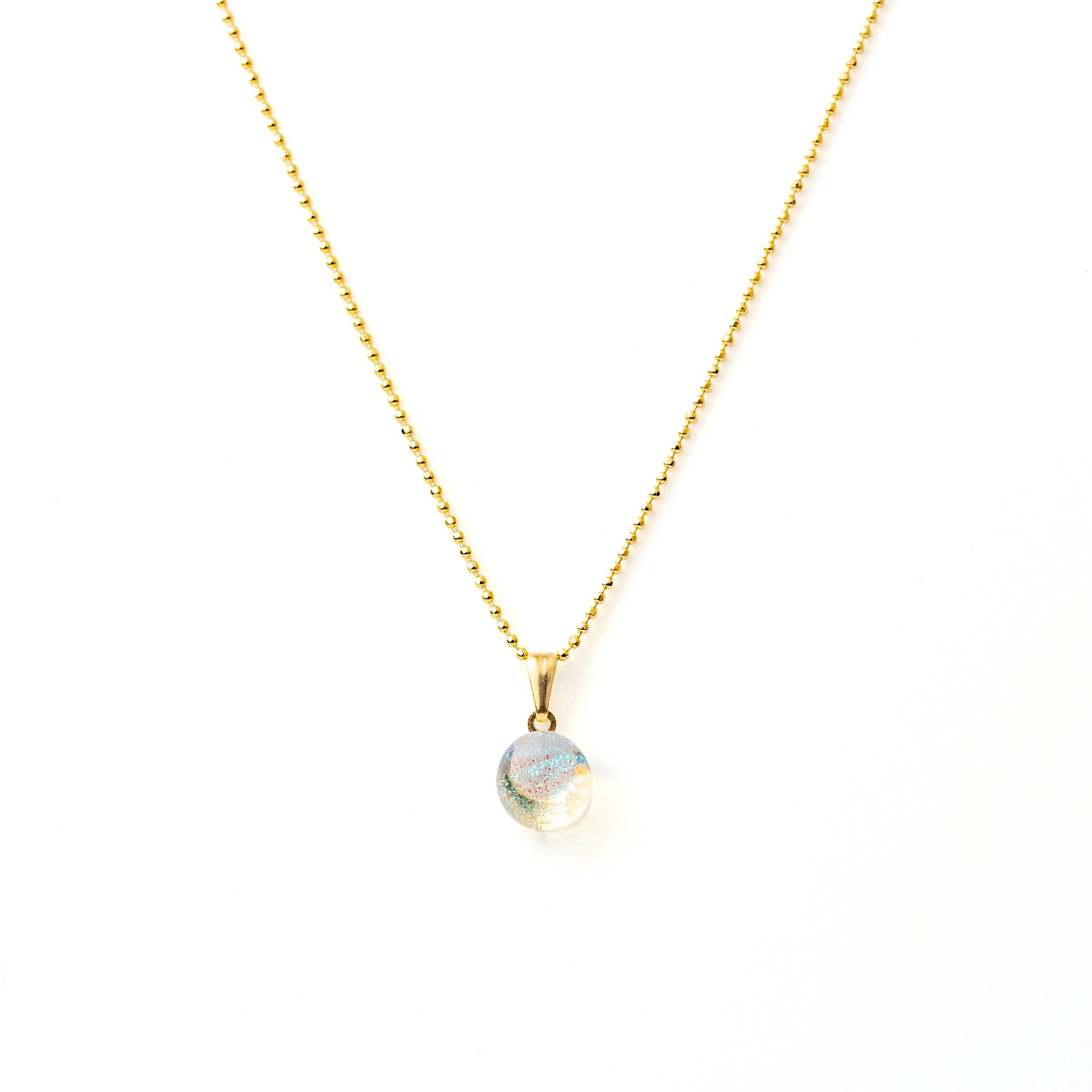 音のしずく ネックレス オパール