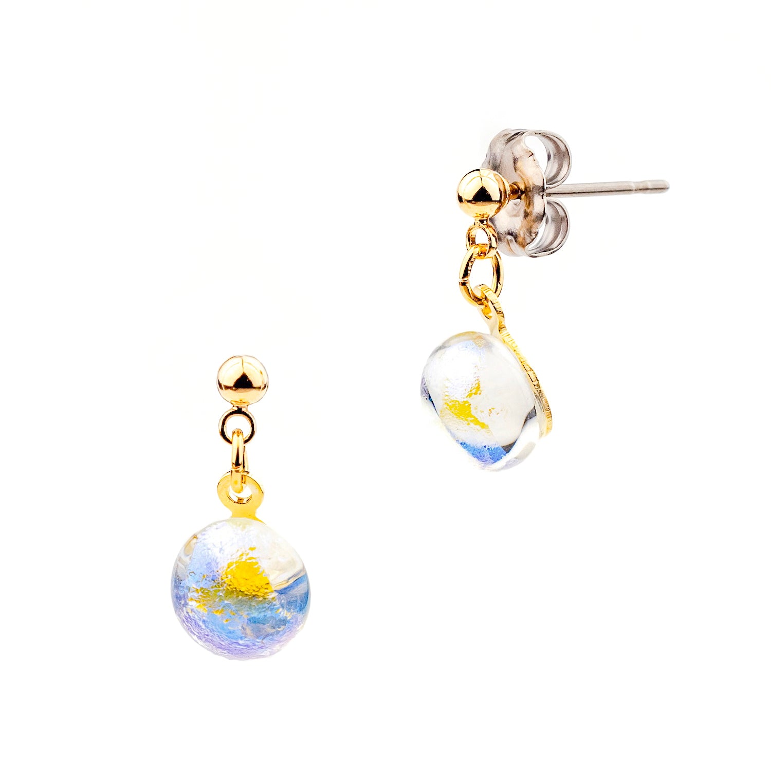 音のしずく ピアスS オパール