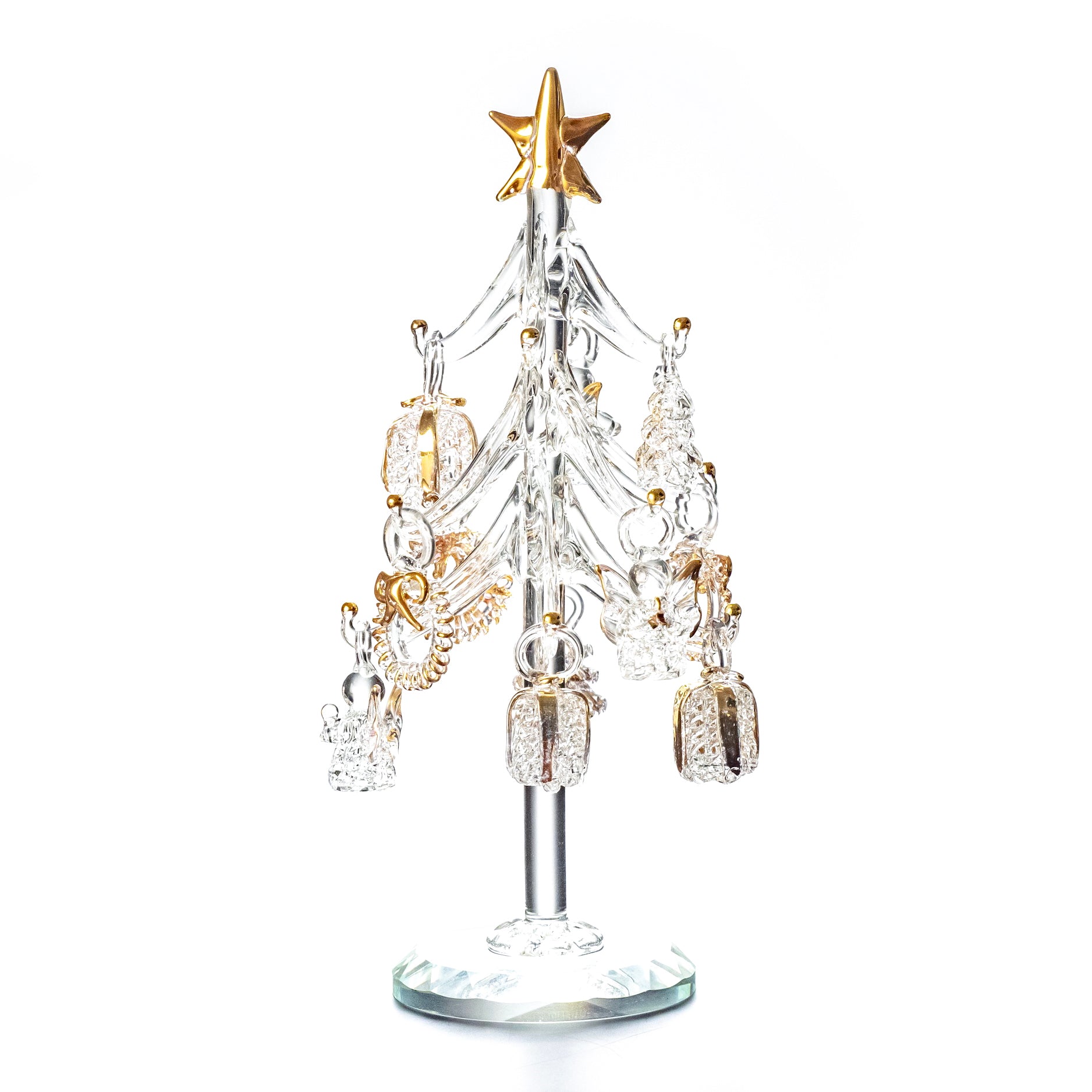 クリスタルオーナメントツリー シャンパンゴールド