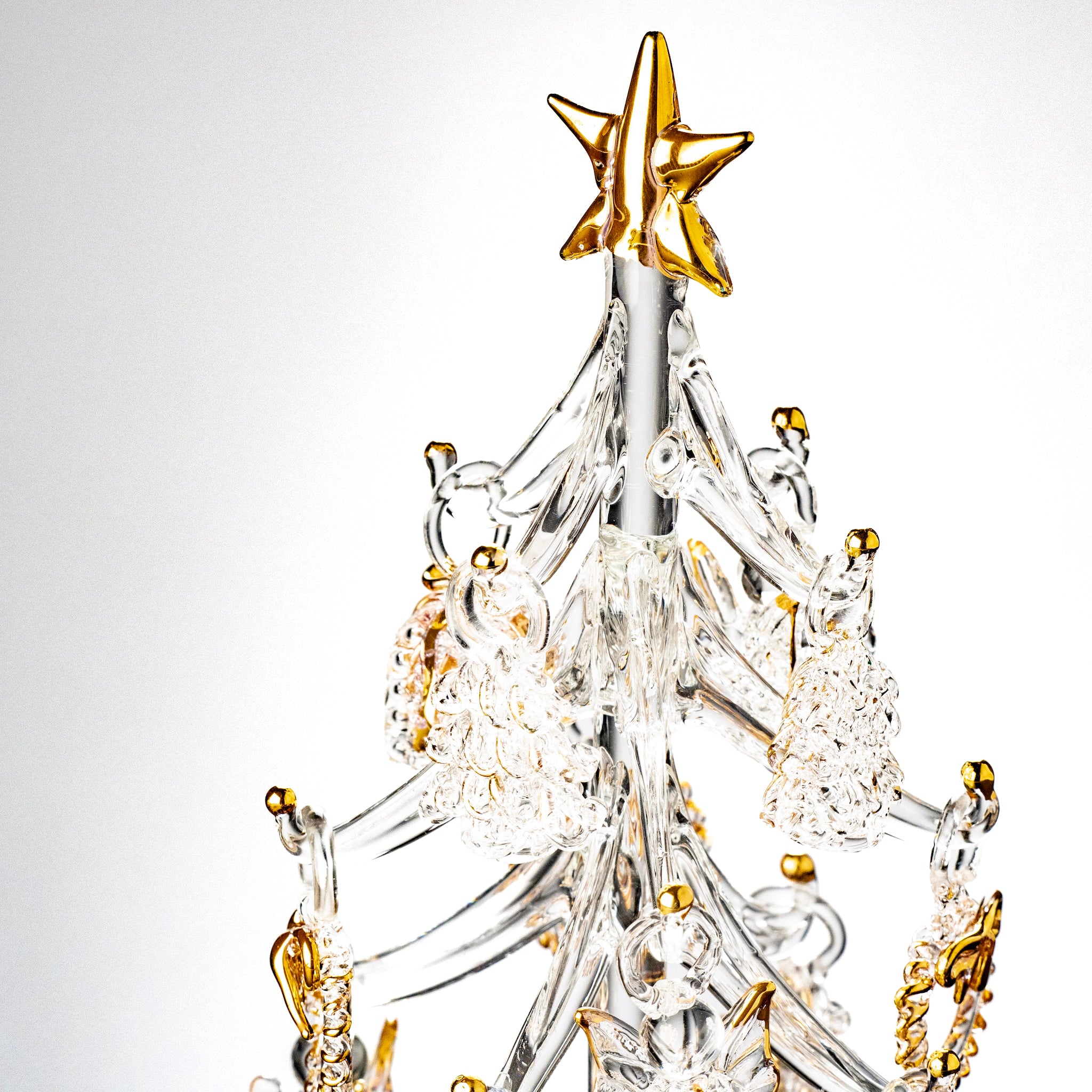 クリスタルオーナメントツリー シャンパンゴールド