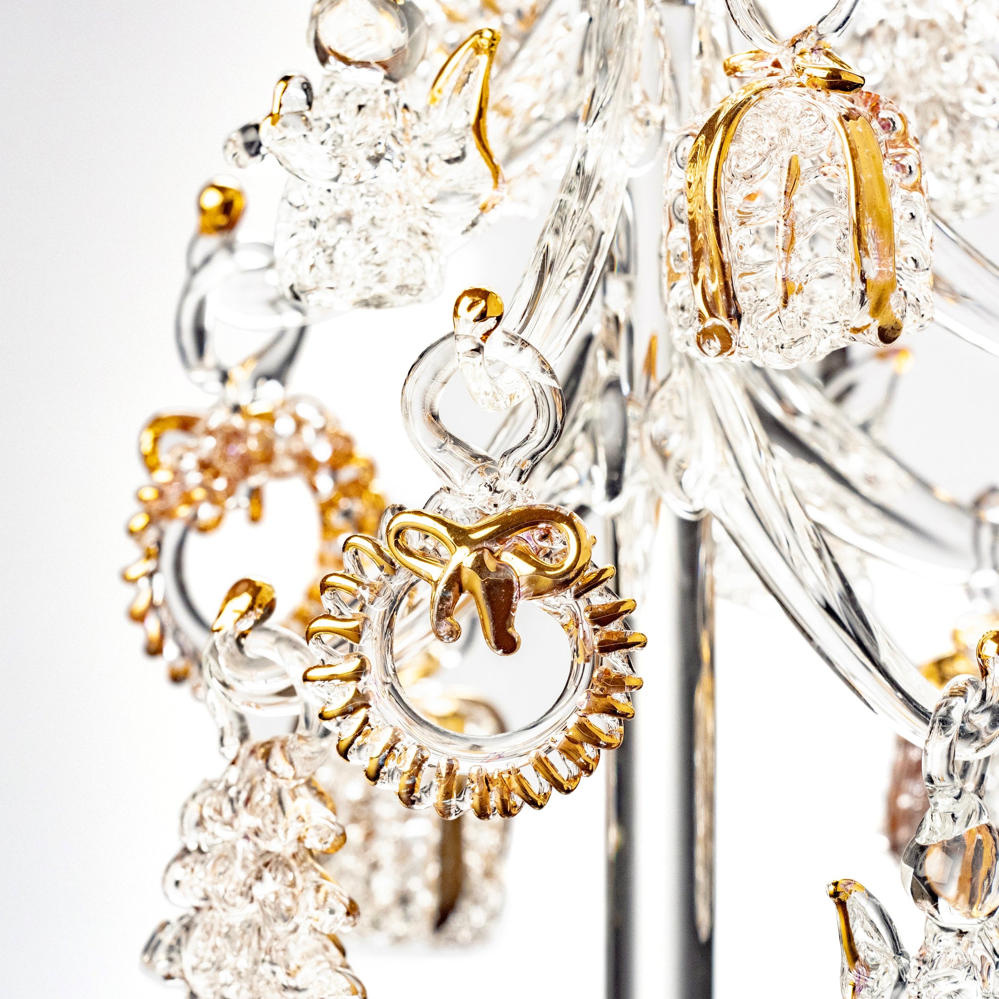 クリスタルオーナメントツリー シャンパンゴールド