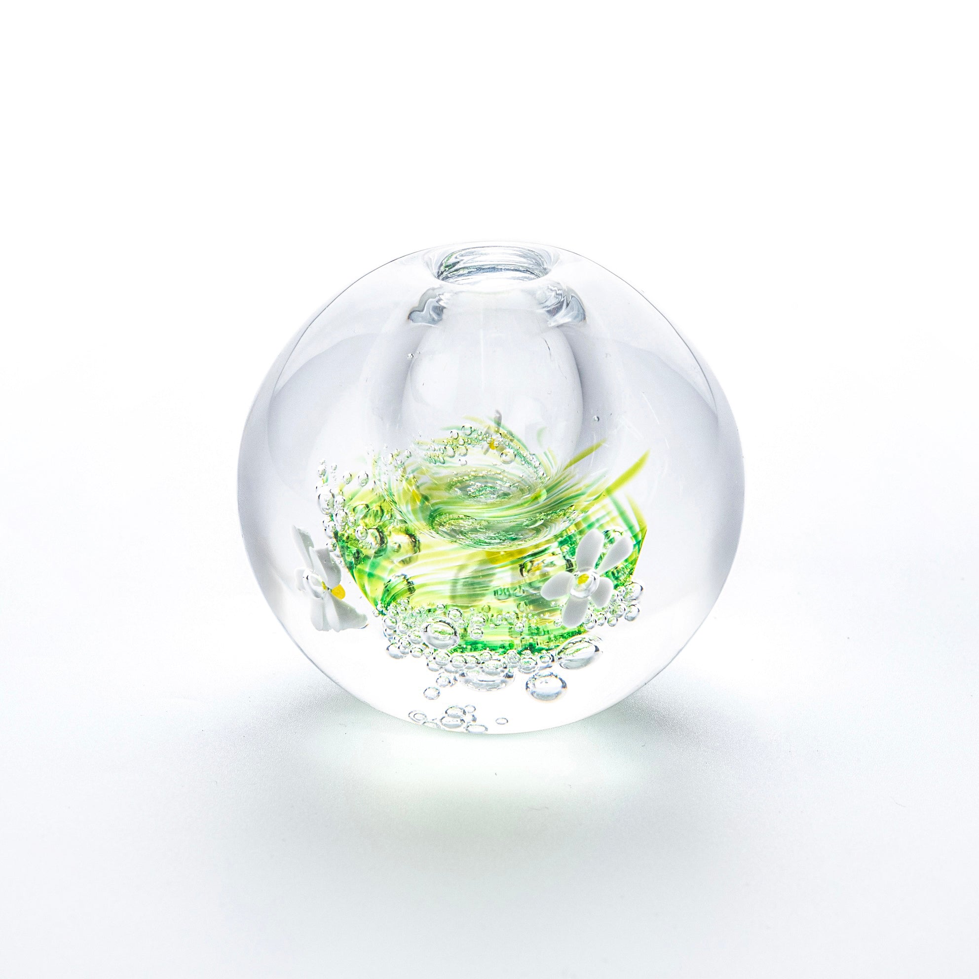 梅花藻 一輪挿し(黒壁ガラス工房)