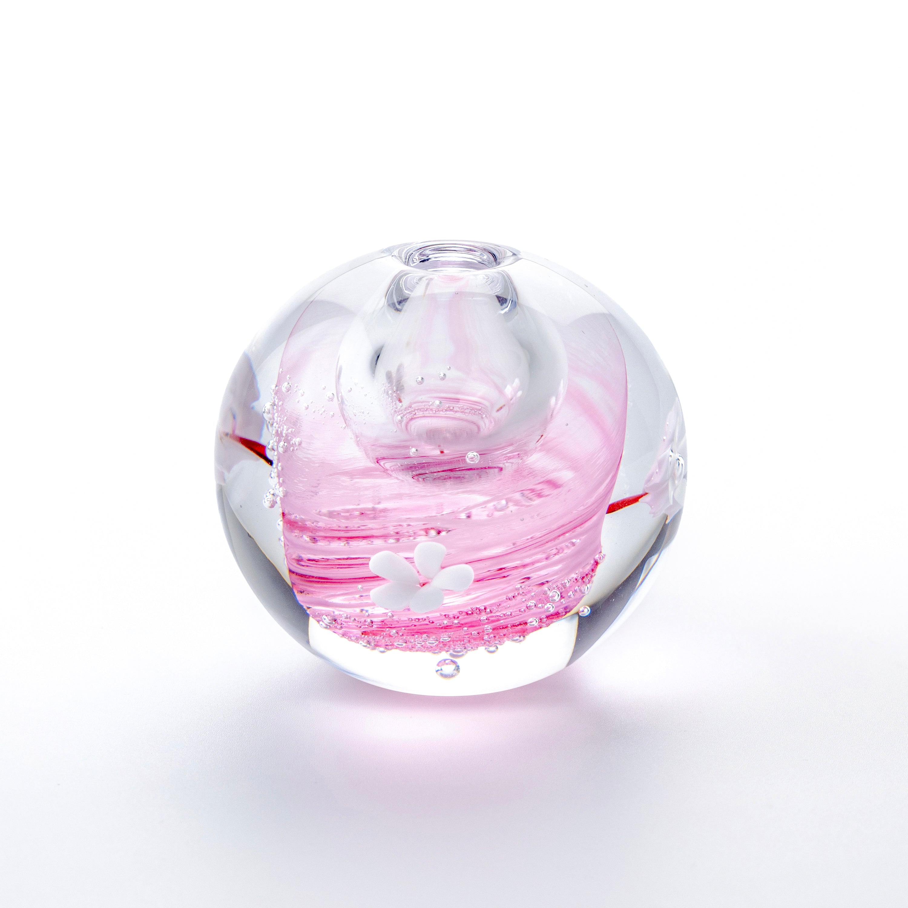 桜 一輪挿し(黒壁ガラス工房)