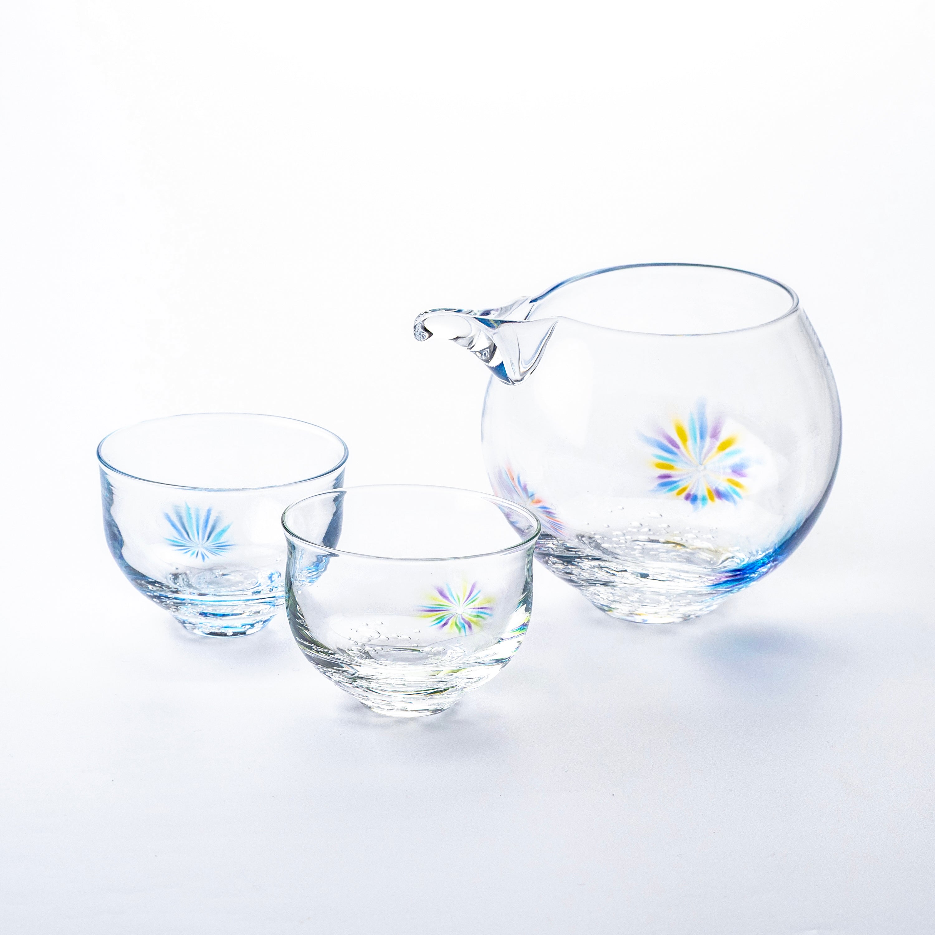 plesure ぐいのみ ブルー 浅井 千里 作