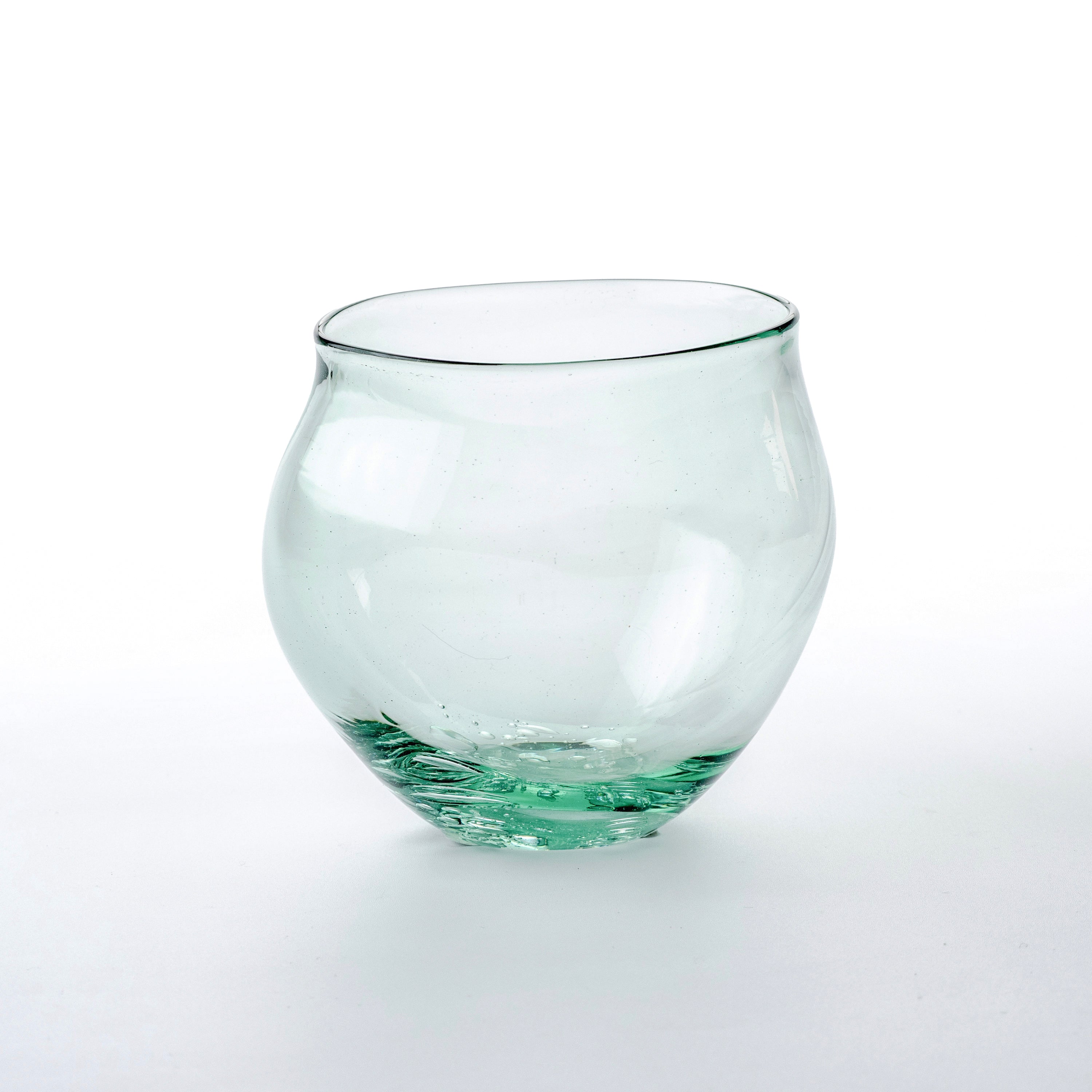 琵琶湖彩 えくぼグラス(神永 朱美 作)