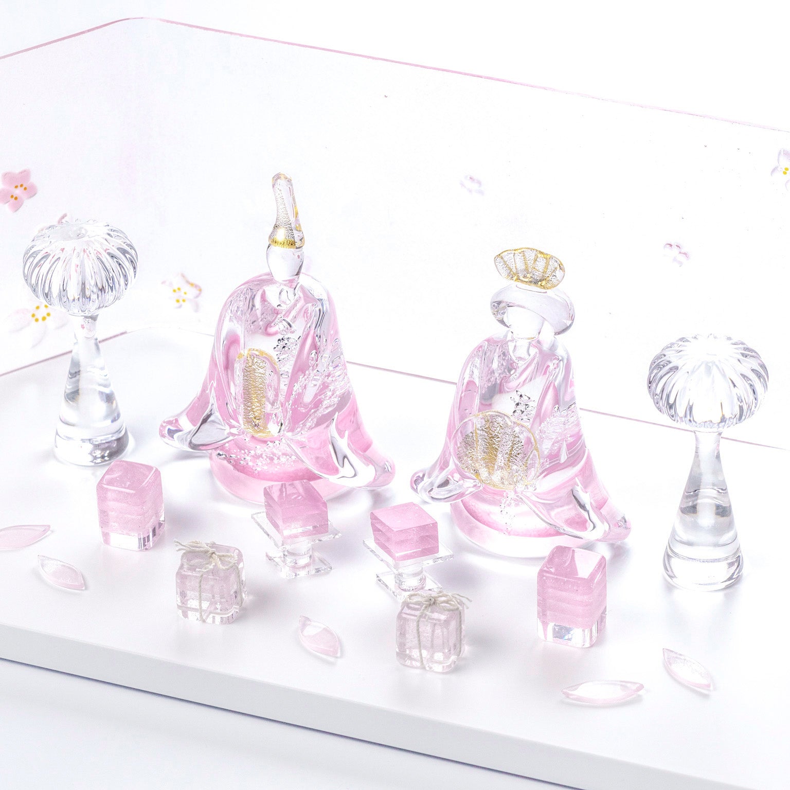 シンデレラひな プリンセス フルセット クリスタルピンク