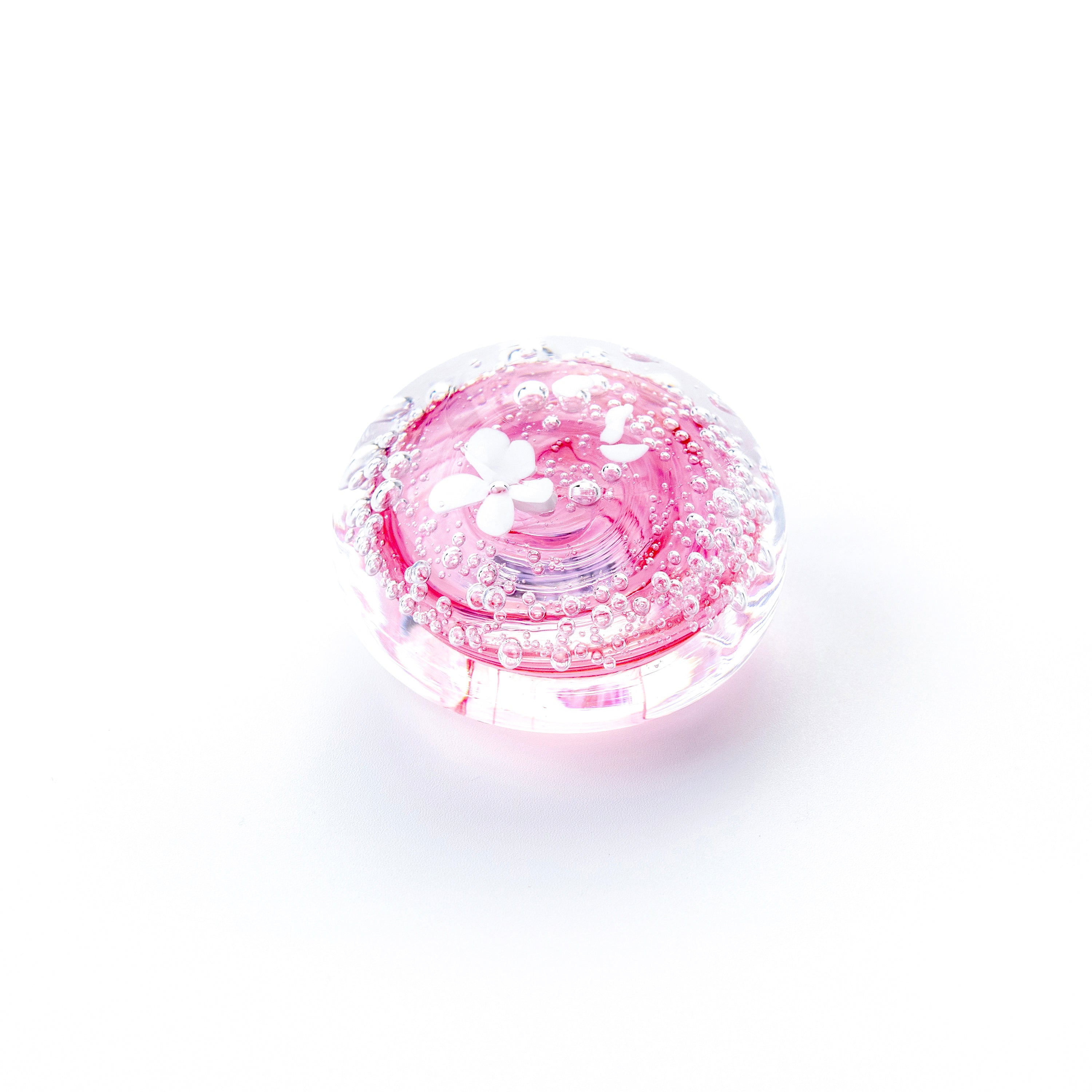 桜のペーパーウェイト・小(黒壁ガラス工房)