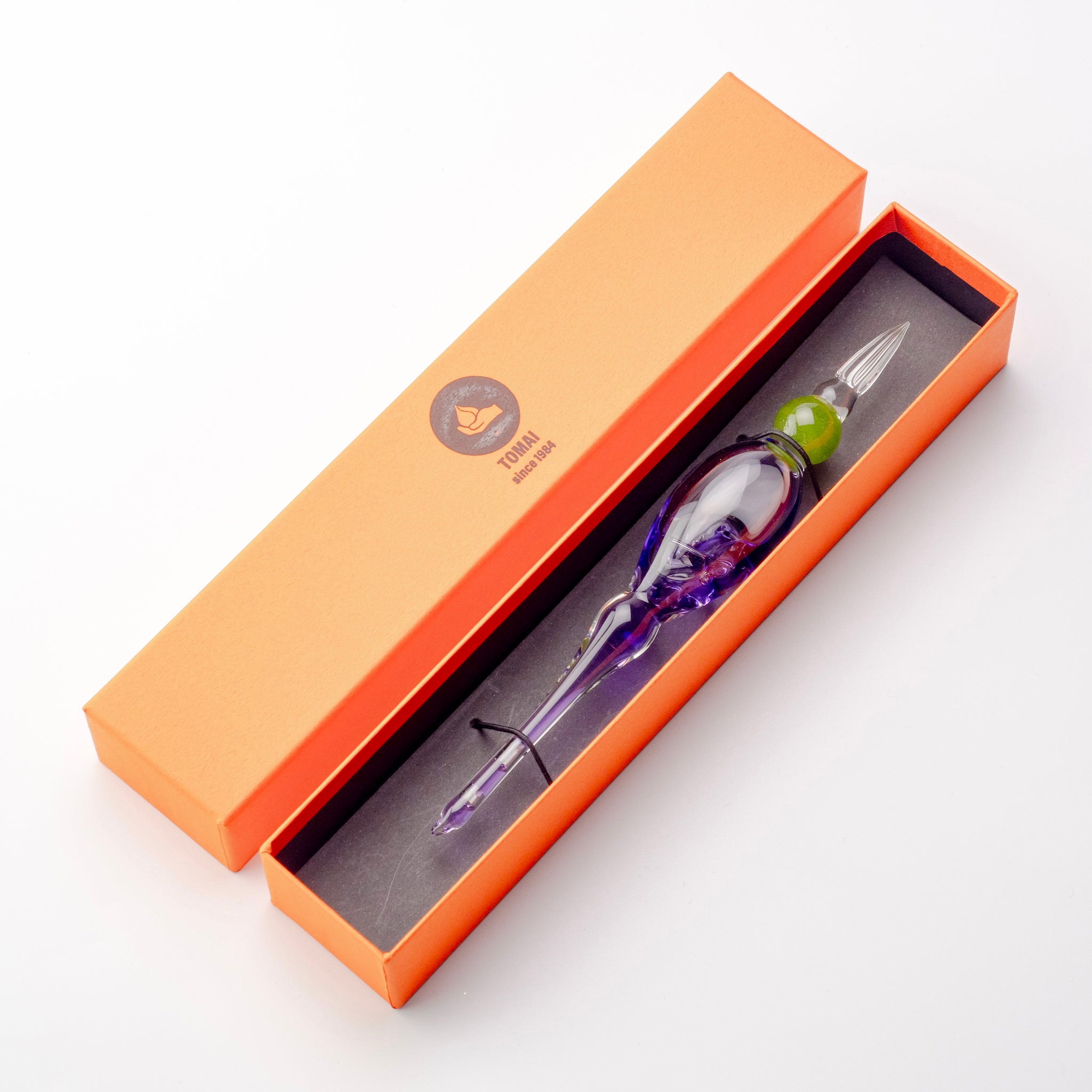 TOMAIガラスペン「BAL」バイオレットフィズ