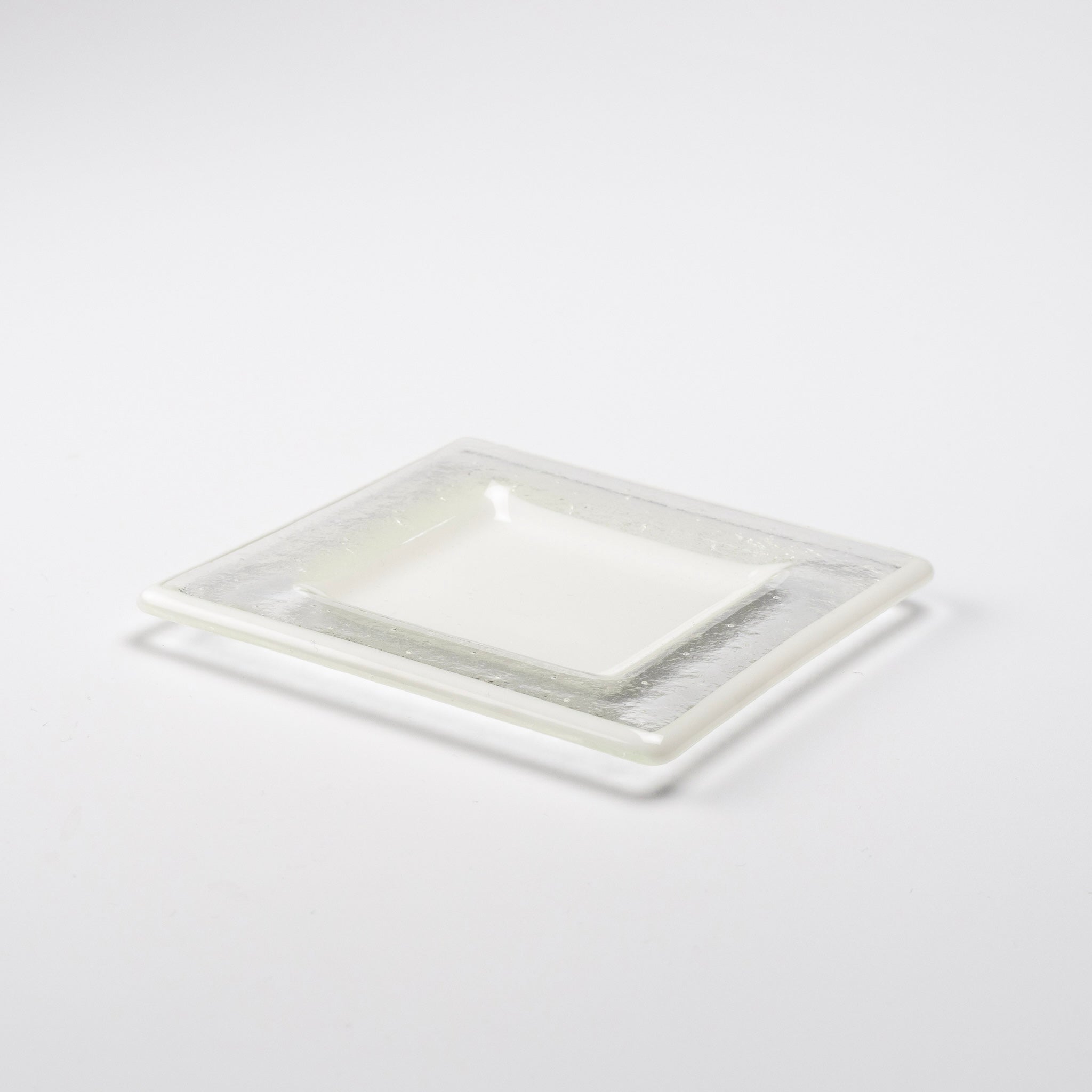 泡のリム皿 長皿 スモール